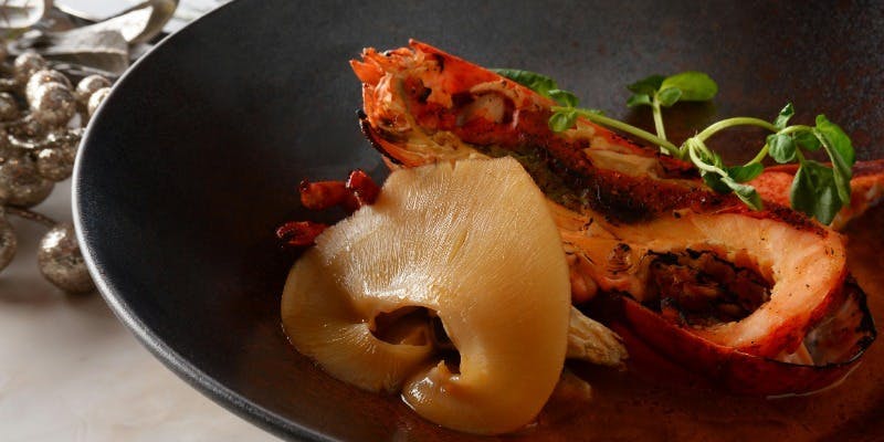 【Xmas2025】鉄板焼「活オマール＆近江牛」のコース