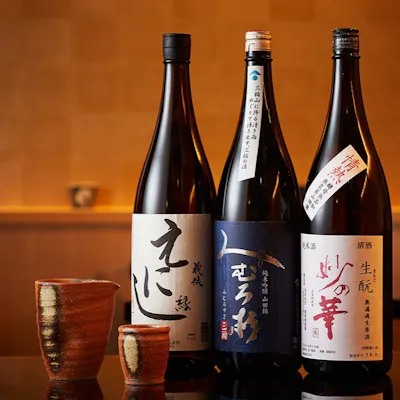 旬の日本酒と合わせて。