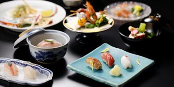 【寿司会席】和食も寿司も楽しめる会席 - 日本料理 弁慶／ホテル日航金沢