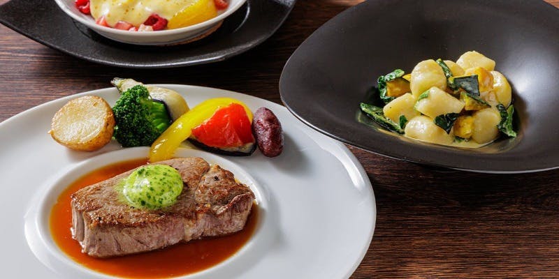 FINE DINING & LOUNGE TORIKO ハーフブッフェ付｜牛フィレ肉のステーキ