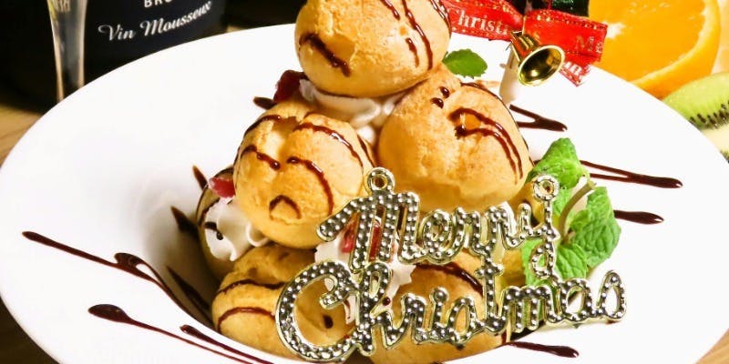 【クリスマス限定】土古里上野クリスマスコース全17品＋乾杯ワンドリンク