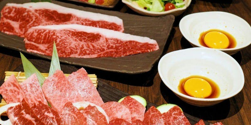 ＜椿 会食＞特上部位や厳選部位を堪能するプラン＋平日500円引き＆ビュッフェ・ドリンクバー付き