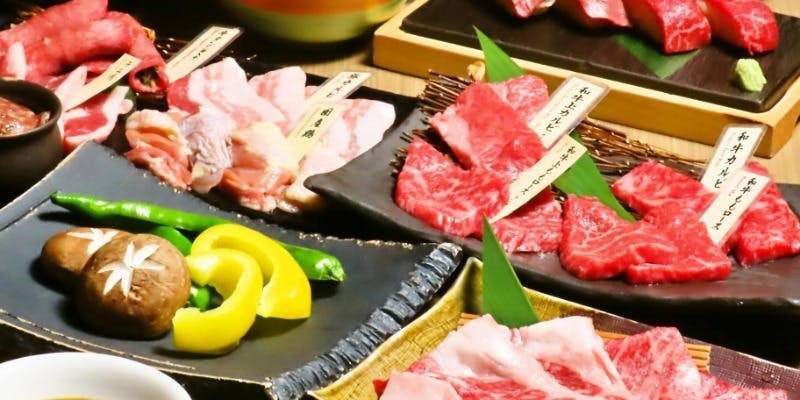 【堪能会食】厳選和牛の上質焼肉、焼きすき、牛タン、名物肉寿司等