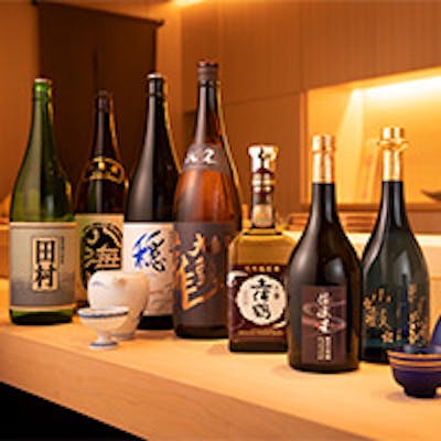 料理にぴったりの日本酒各種ご用意