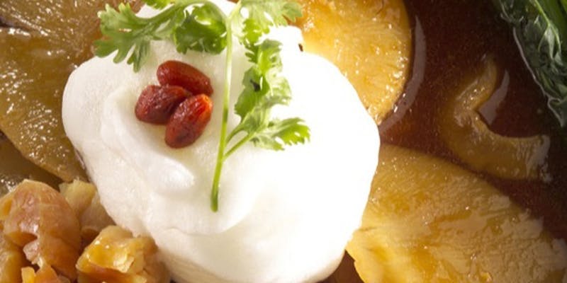 【ロンド】前菜・冷菜・鮑料理・フカヒレ胸鰭ステーキ・伊勢海老料理・海老汁そば・デザート7品プラン