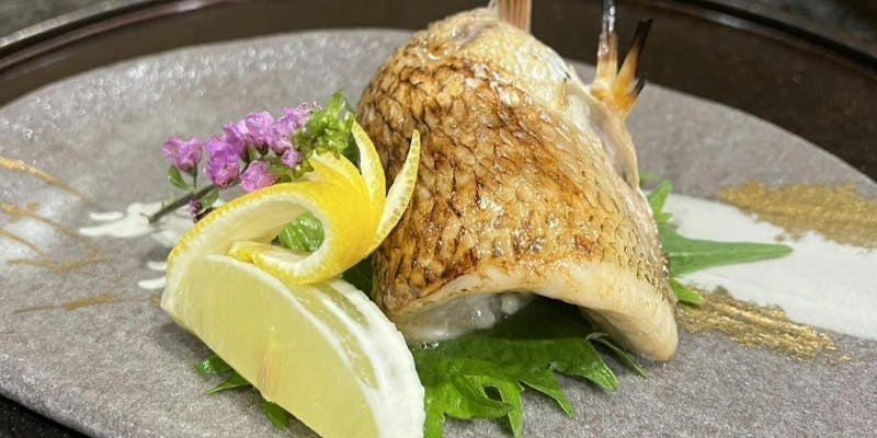 【初代会席】鮑・のどぐろ・クエなど全9品（半個室or個室orカウンター）