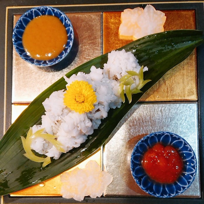 クエ鍋 鯨料理 初代 ハモコース 天神 はも刺身 棒寿司 天麩羅 タタキなど全10品 しゃぶ鍋なし 半個室or個室 ランチ プラン メニュー 一休 Comレストラン クエ鍋 鯨料理 初代 ハモコース 天神 はも刺身 棒寿司 天麩羅 タタキなど全10品 しゃぶ鍋なし 半個室or個室 ランチ プラン メニュー 一休 Comレストラン