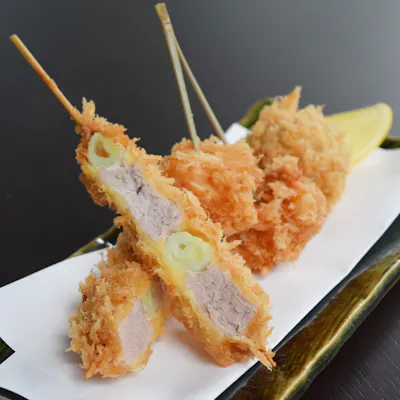 炭火焼、串カツで愉しむ今宵の一杯