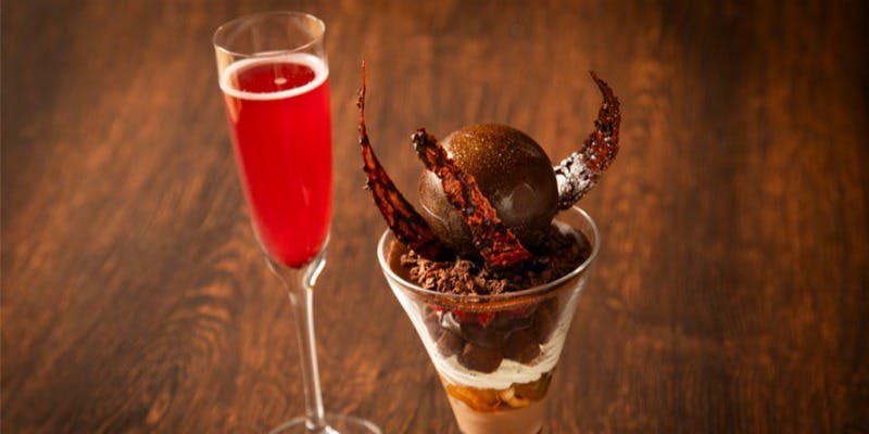 【グレードアッププラン】パフェ＆グレードアップメニューから好きなアルコール1杯