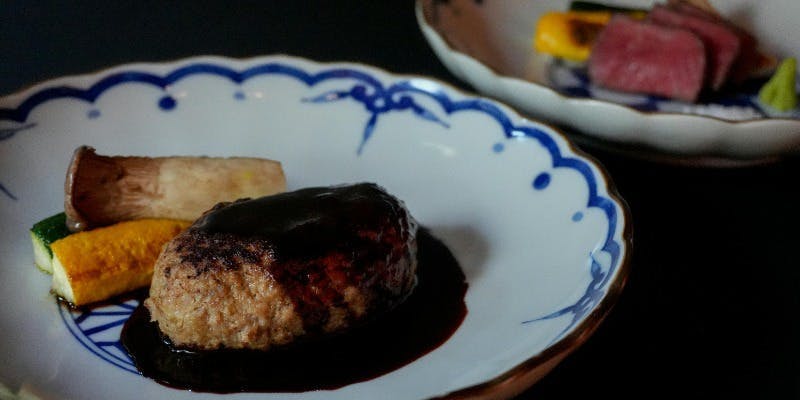 夏下冬上コース（旬彩と寿司、和牛鉄板焼きのコース）＋2Hフリーフロー