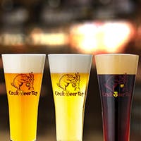 世界から厳選輸入された、3種のクラフトビール