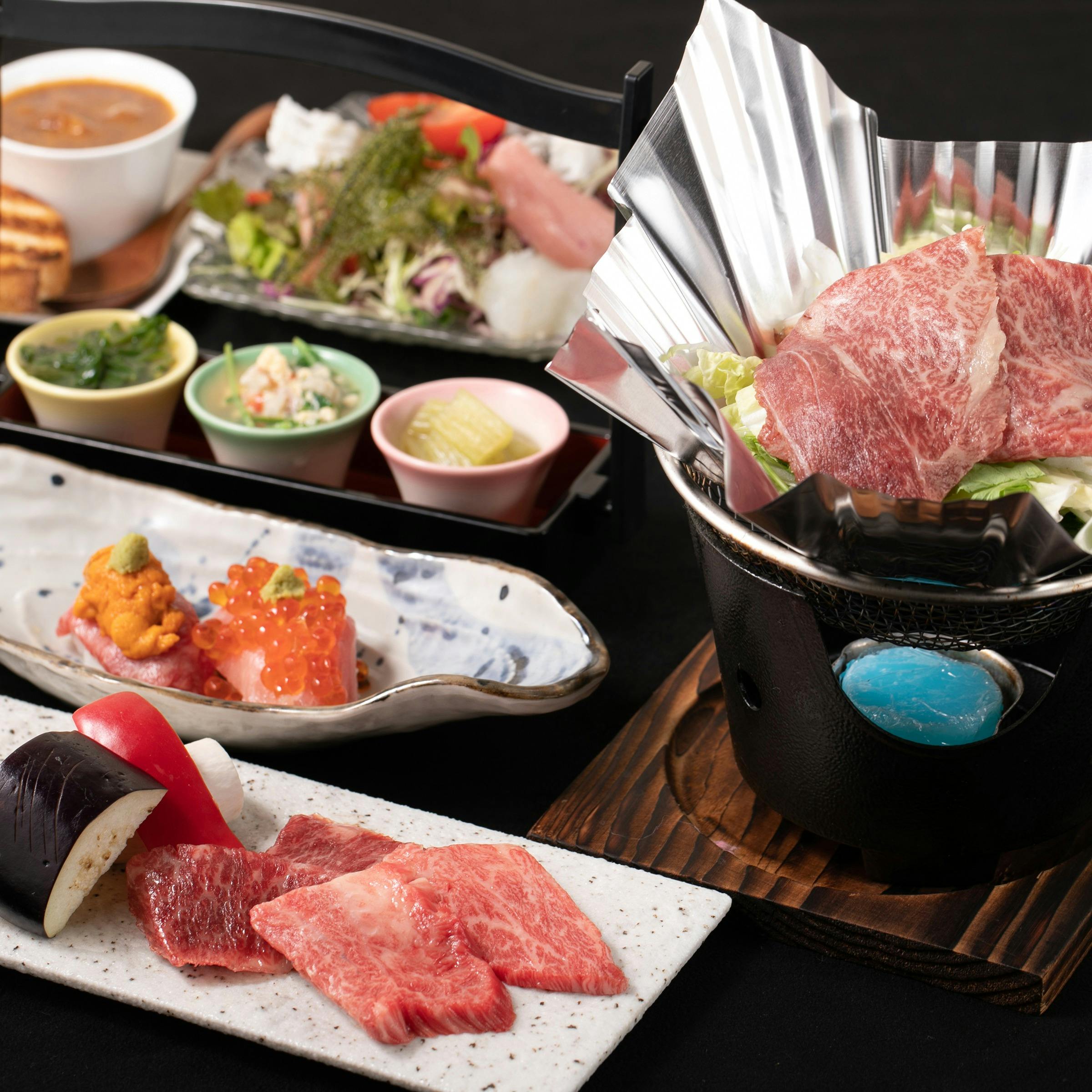 焼肉 焼トロ 和や ヤキニク ヤキトロ カズヤ 北新地 和食 焼肉 肉割烹 一休 Comレストラン