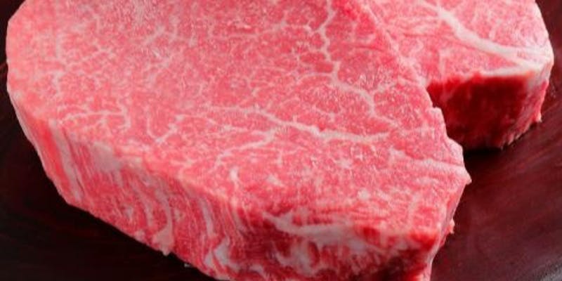 【鉄板焼きライトコース】特選神戸牛シャトーブリアン50gなど全5品＋1ドリンク