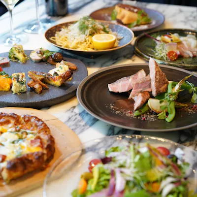 厳選した旬食材を使用した本格イタリア料理