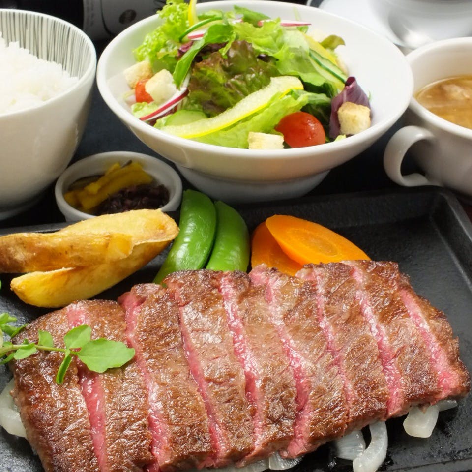 Kobe Beef Dining モーリヤ 神戸牛 ステーキランチ 1ドリンク ロース100g ランチ プラン メニュー 一休 Comレストラン