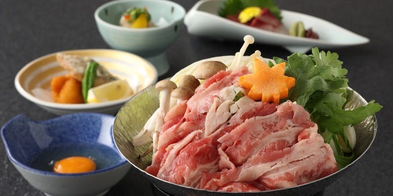 【季節のおすすめ】牛すき鍋御膳（11月・12月）