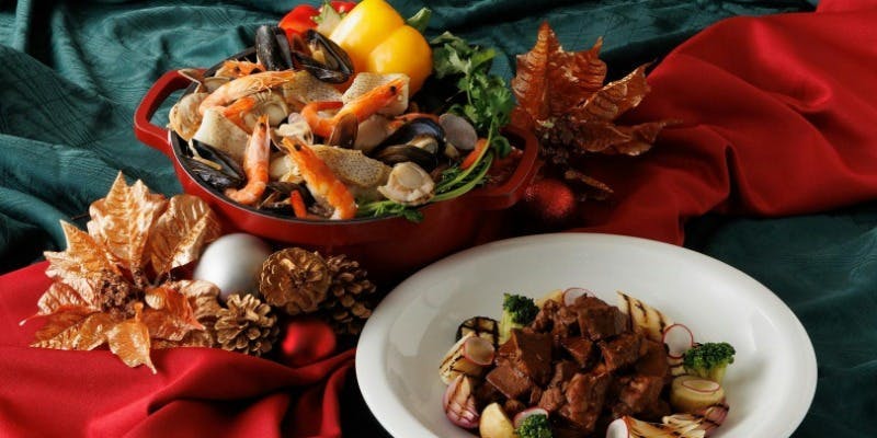 【クリスマス2025】クリスマススペシャルディナービュッフェ＋豪華ズワイガニ付き