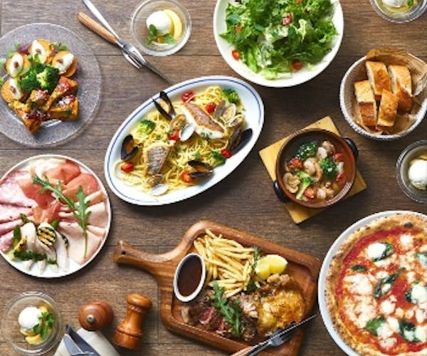 食べ放題 ブッフェ Pizza Salvatore Cuomo さいたま新都心 Okaimonoモール レストラン 食べ放題 ブッフェ Pizza Salvatore Cuomo さいたま新都心 Okaimonoモール レストラン