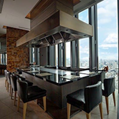 コンラッド大阪の最上階、40階に位置する和食レストラン