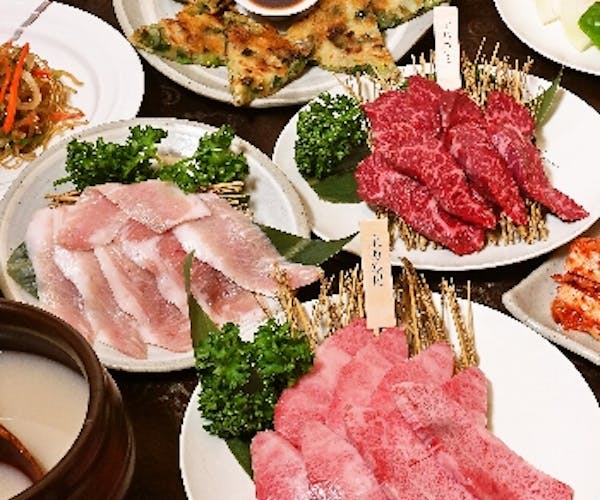 焼肉 焼肉 百済 新宿 Okaimonoモール レストラン