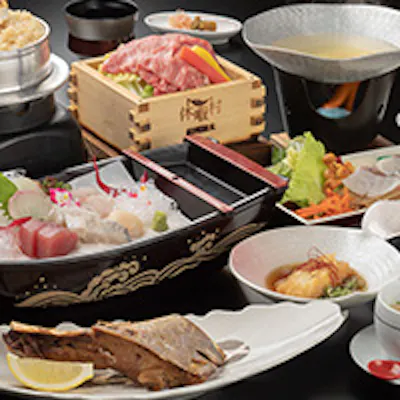 旬を味わえる五感に訴える料理