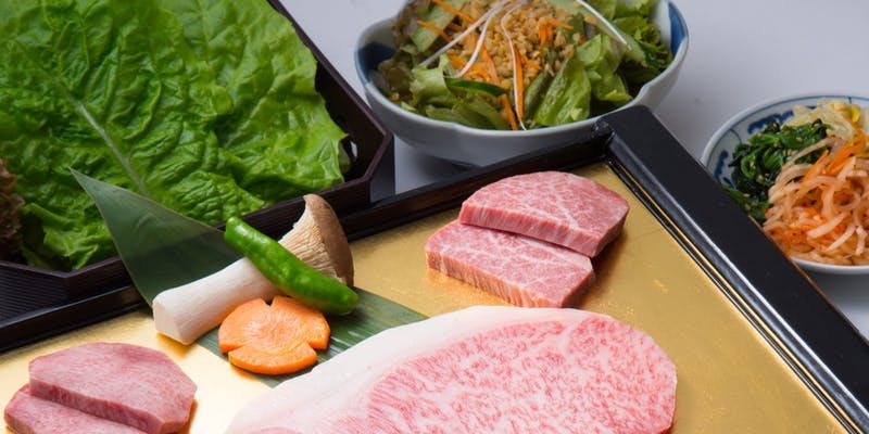 【ランチ】神戸の宴　神戸の焼肉とすき焼きの食べ放題　飲み放題付【2時間制】