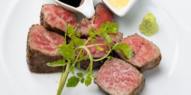 【黒毛和牛2種食べ比べコース】間違いなく満足度No.1の贅沢コースです＋飲み放題2時間半