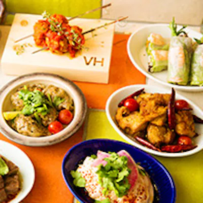 こだわりのエスニック料理