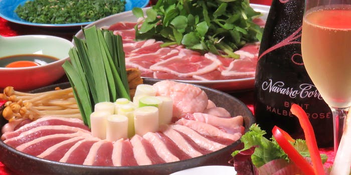 博多 鴨すき 鴨しゃぶ なかもぐろ