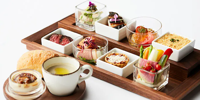 ランチ ボン ボヌール Bon Bonheur 銀座 カフェ 一休 Comレストラン