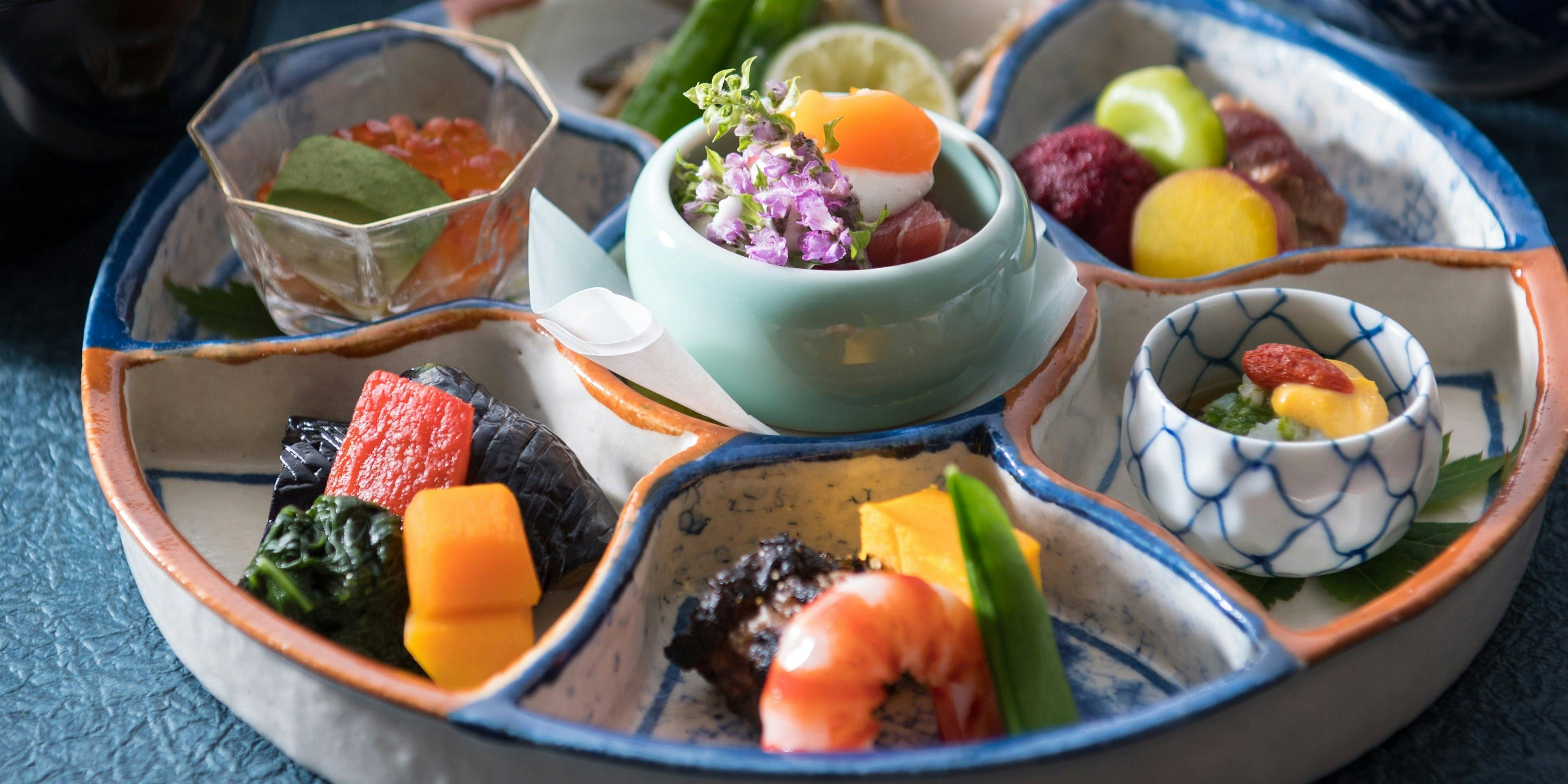 銀座吉兆 【ふかひれ姿煮御飯膳】全3品＋1ドリンク（ホール席