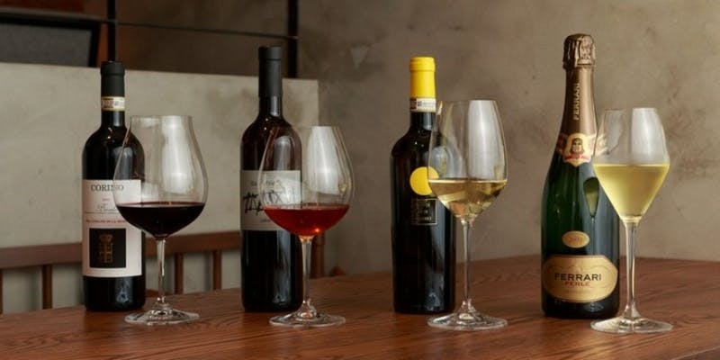 ～イタリアワインベストソムリエ優勝者が贈る・ワインのみご提供のプラン～（デグスタツィオーネ）