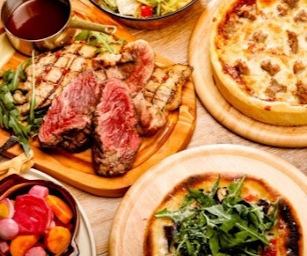 ランチ 肉 ザ ルーフトップ ブッチャー シカゴピザ ビア 吉祥寺店 Okaimonoモール レストラン