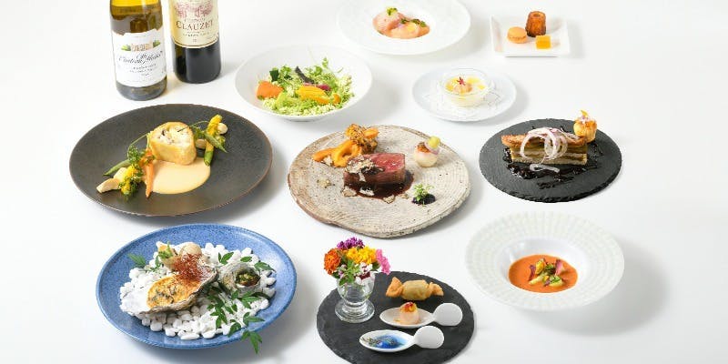 【ディナー貸切】3時間プラン 旬の食材を使ったシェフおすすめ料理を大皿でご提供 ＋3時間飲み放題