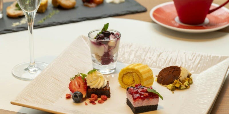 【アフタヌーンティ】選べるドリンク＆プリフィクスパスタなど全5皿＋食後カフェ