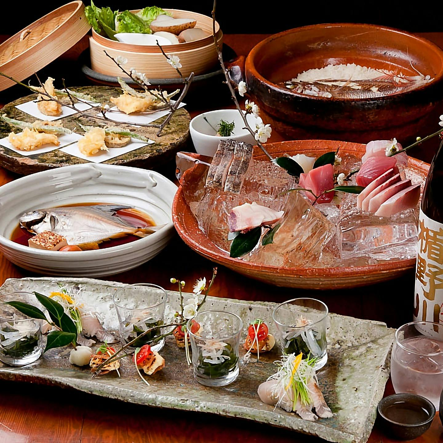 銀平 大阪道頓堀店 特選銀平コース お造り盛合わせ 煮魚or焼魚 名物鯛めしを盛り込んだ会席 ディナー プラン メニュー 一休 Comレストラン 銀平 大阪道頓堀店 特選銀平コース お造り盛合わせ 煮魚or焼魚 名物鯛めしを盛り込んだ会席 ディナー プラン メニュー 一休 Comレストラン