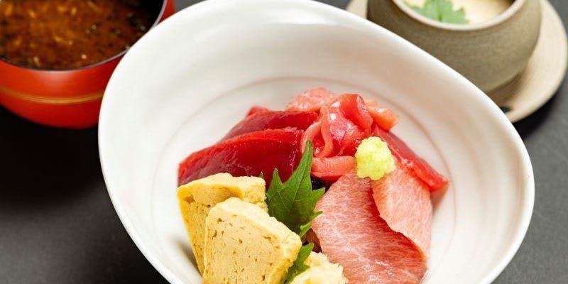 【天然本鮪丼】（掘りごたつ個室（4～10名））
