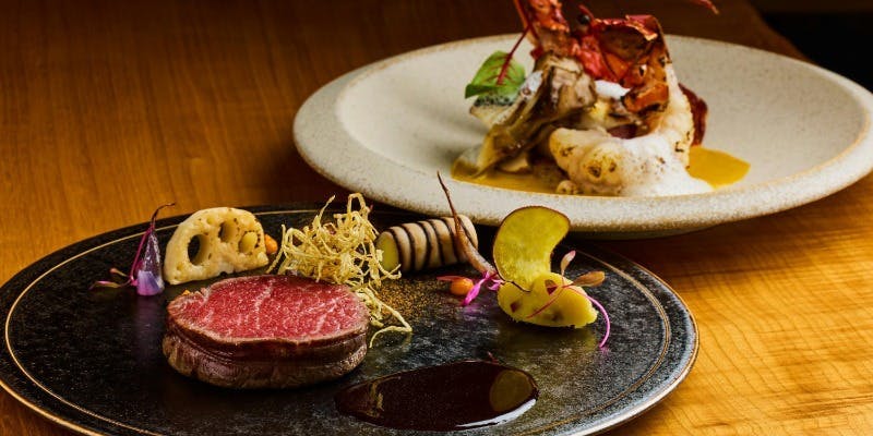 おおいた食紀行・極上の美食　全8品のディナーコース