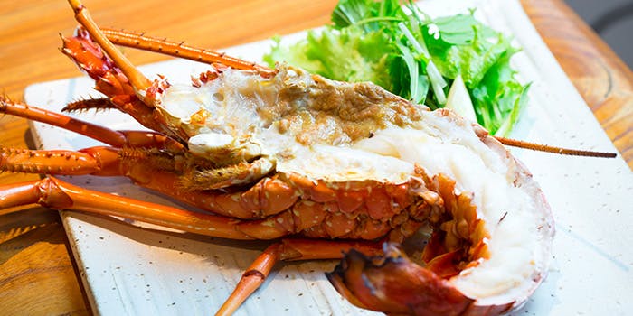 Doburoku かに えび 酒 伊勢海老コース 前菜3種盛合せ 伊勢海老の前菜 伊勢海老の焼き物 海老しんじょうなど ディナー プラン メニュー 一休 Comレストラン