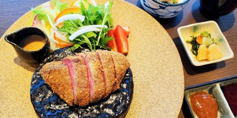 【平日ランチ限定】米沢牛カツ御膳