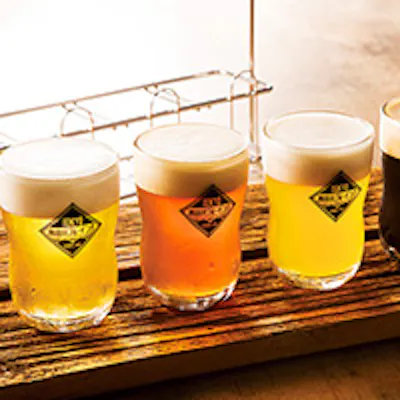 鮮度抜群のクラフトビールの数々
