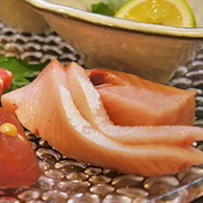新鮮な魚を使ったお造り