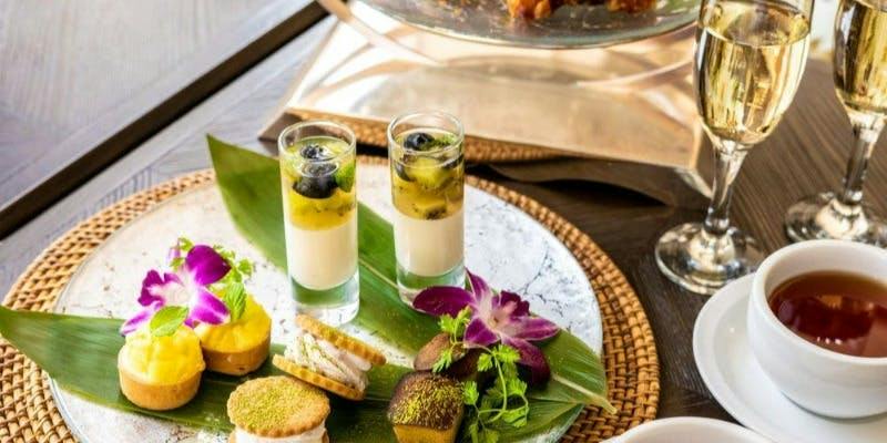 Ginger's Beach OMIYA 【新緑のAfternoon tea】キュートな3段スタンド