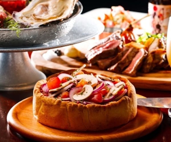 食べ放題 ブッフェ ブッチャー リパブリック 横浜赤レンガ シカゴピザ ビア Okaimonoモール レストラン 食べ放題 ブッフェ ブッチャー リパブリック 横浜赤レンガ シカゴピザ ビア Okaimonoモール レストラン