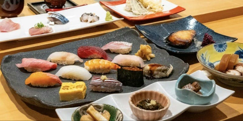 おまかせ鈴な凛　全21品 お鮨とお料理がワンランク上のおすすめコースプラン