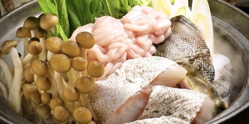 絶品鍋忘年会プラン　絶品タラちり鍋と極上鮨のプレミアム忘年会コース