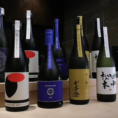 日本酒150種類、冷酒~燗酒、グラススパークリング