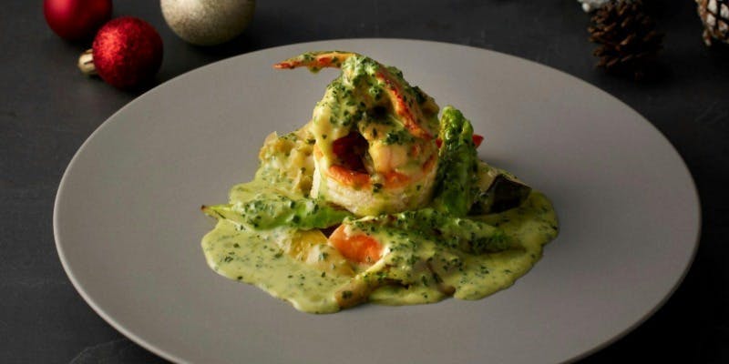 【Xmas2025】シャンパーニュ付 ディナーコース ～ジョワイユ ノエル～