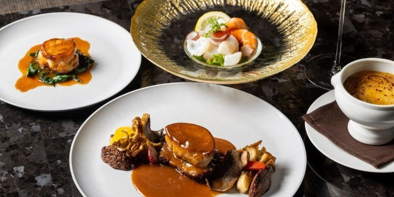 【ノクターン】ゆっくりとコース料理をお楽しみいただけるディナーコース＋ペアリング