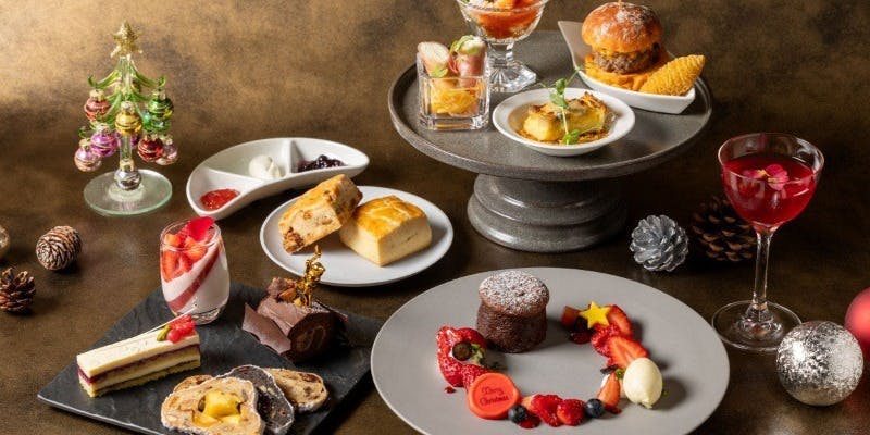 【Xmas2025】アフタヌーンティー フォンダンショコラと3種のシュトーレン（平日限定）